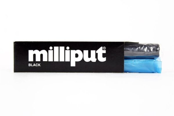Siyah Tip Çift Bileşenli Epoksi Putty Macun, 2x56=112 Gram, Milliput 02