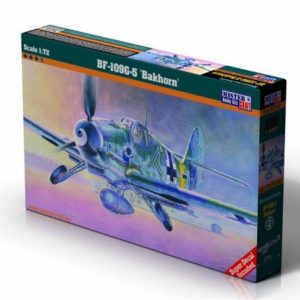 1/72 BF-109G-5 (Bakhorn) Savaş Uçağı Maketi, Mister Craft C107
