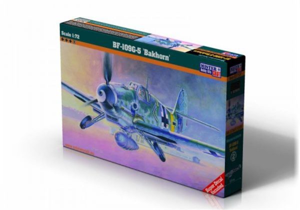 1/72 BF-109G-5 (Bakhorn) Savaş Uçağı Maketi, Mister Craft C107
