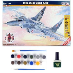 1/72 MIG-29M 23rd AFB Savaş Uçağı Maketi, Mister Craft D022ST