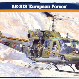1/72 AB-212 (Avrupa Kuvvetleri) Helikopter Maketi, Mister Craft D054