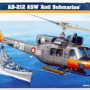 1/72 AB-212 ASW Denizaltı Avcı Helikopter Maketi, Mister Craft D057