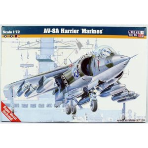 1/72 AV-8A Harrier Marines Savaş Uçağı Maketi, Mister Craft D084