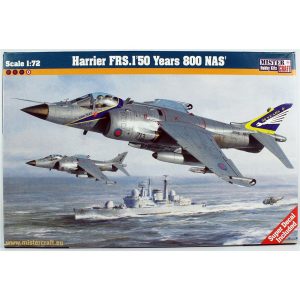 1/72 Harrier FRS.1(50. Yıl 800 NAS) Savaş Uçağı Maketi, Mister Craft D101