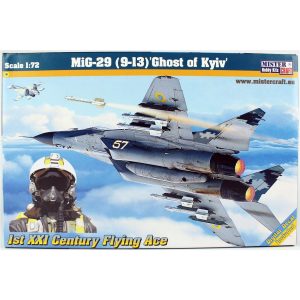 1/72 MIG-29 (9-13) Kiev'in Hayaleti Savaş Uçağı Maketi, Mister Craft D110