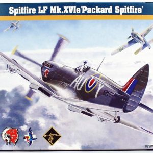 1/72 Spitfire LF Mk. XVIe Packard Savaş Uçağı Maketi, Mister Craft D182