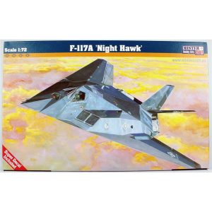 1/72 F-117A (Night Hawk) Savaş Uçağı Maketi, Mister Craft E005