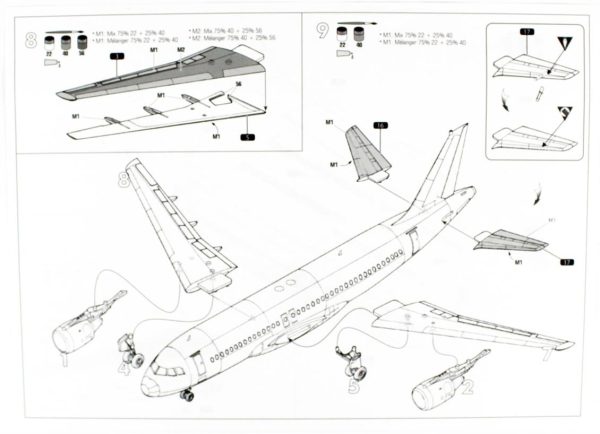 1/270 A-320 Polish Airlines (LOT) Yolcu Uçağı Maketi, Mister Craft F016 - Görsel 3