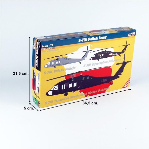 1/72 S-70i (Polonya Ordusu) Askeri Helikopter Maketi, Mister Craft F023 - Görsel 4