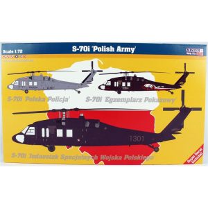 1/72 S-70i (Polonya Ordusu) Askeri Helikopter Maketi, Mister Craft F023