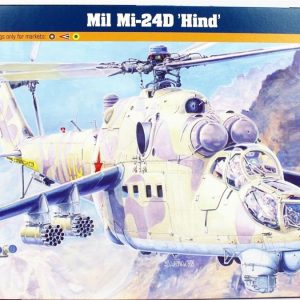 1/72 Mil Mi-24D Hind Askeri Helikopter Maketi, Mister Craft F044