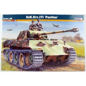 1/35 Sd.Kfz.171 Panther Ana Muharebe Tank Maketi, Mister Craft G090