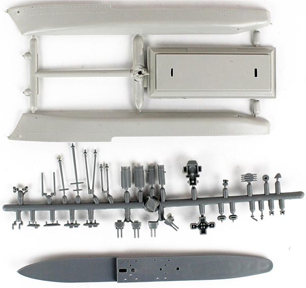1/600 HMS (Sikht) Zırhlı Gemi Maketi, Mister Craft S095 - Görsel 3