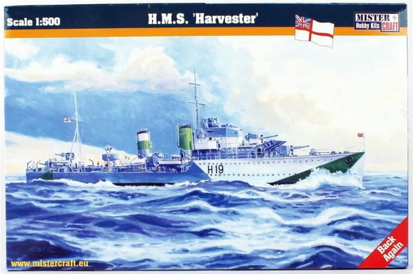 1/500 HMS (Harvester) Zırhlı Gemi Maketi, Mister Craft S098
