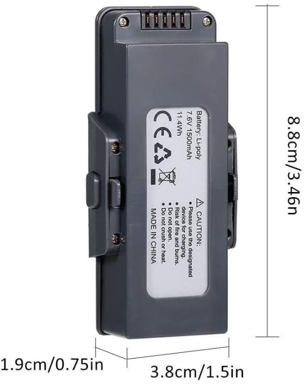 Mjx 7 için 7.4V 3400Mah Li-Po Pil - Görsel 5