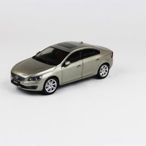 1/18 2015 Volvo S60 (New Design) Metalik Sedef Diecast Araba, Mocity 88150