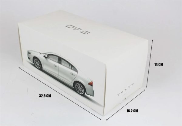 1/18 2015 Volvo S60 (New Design) Metalik Sedef Diecast Araba, Mocity 88150 - Görsel 5