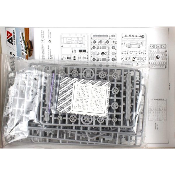 1/72 SA-3 GOA t-55 Mobil Hava Savunma Sistemi Maketi, Model Svit 7217A - Görsel 2