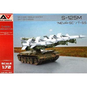 1/72 SA-3 GOA t-55 Mobil Hava Savunma Sistemi Maketi, Model Svit 7217A