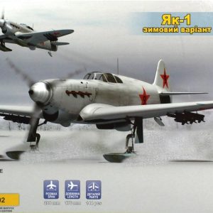 1/48 YAK-1 Sovyet Arktik Kayaklı Avcı Uçağı Maketi, Model Svit 4802