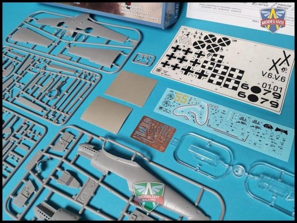 1/48 Messerschmitt BF-109 D-1 Avcı Uçağı Maketi, Model Svit 4806 - Görsel 2