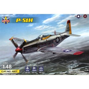 1/48 P-51H Mustang Amerikan Avcı Uçağı Maketi, Model Svit 4817