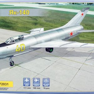 1/72 Yak 140 Prototype Savaş Uçağı Maketi, Model Svit 72031