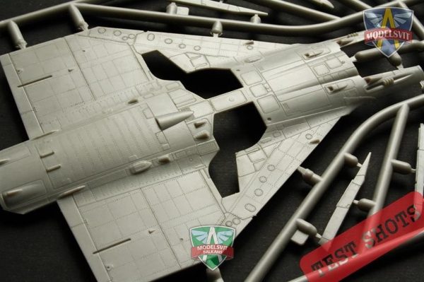 1/72 Mirage III E Fransız Avcı Uçağı Maketi, Model Svit 72045 - Görsel 2