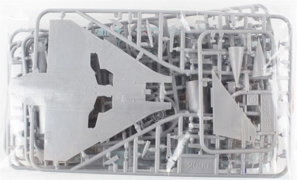 1/72 Mirage 2000-5F Multirole Jet Fighter Savaş Uçağı Maketi, Model Svit 72072 - Görsel 2