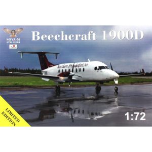 1/72 Beechcraft 1900 D Northern Thunderbird Hava Yolları Yolcu Uçağı Maketi, Model Svit 72004M