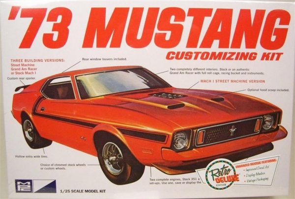 1/25 1973 Ford Mustang Araba Maketi, MPC 0846