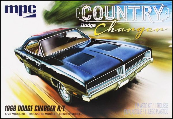 1/25 1969 Dodge Country Charger R/T Araba Maketi, MPC 0878