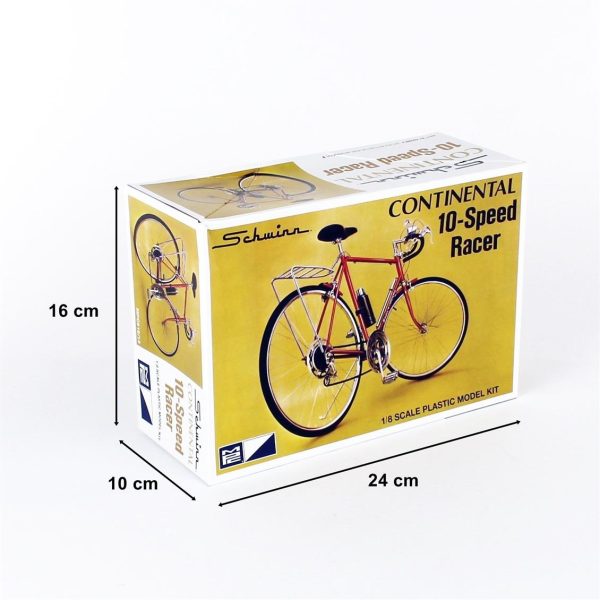 1/8 Schwinn Continental 10-Speed Bicycle Bisiklet Maketi, MPC 0915 - Görsel 5
