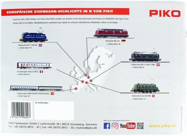 N Catalogue 2022-Almanca, Piko 99692 - Görsel 2