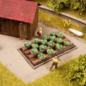 Beyaz Lahana Bitkisi 16 Adet 3x6 cm. Diorama Malzemesi, Noch 13217