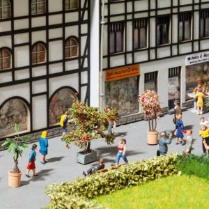 Saksı Bitkileri 3 Adet Diorama Malzemesi, Noch 14020