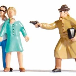 1/87 Gangster ve Polis Figürleri, Noch 15096