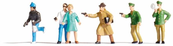 1/87 Gangster ve Polis Figürleri, Noch 15096