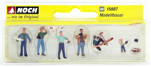Noch 15887 1/87 RC Modelci Figürleri - Görsel 2