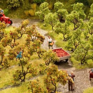 Elma Ağaçları 12 Adet 35 cm. Diorama Malzemesi, Noch 21532