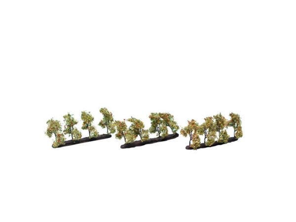 Elma Ağaçları 12 Adet 35 cm. Diorama Malzemesi, Noch 21532 - Görsel 2