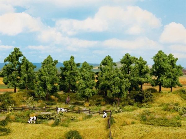 Yapraklı Ağaçlar 16 Adet 10-14 cm. Diorama Malzemesi, Noch 24601