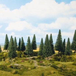 Köknar Ağaçları 16 Adet 10-14 cm. Diorama Malzemesi, Noch 24641