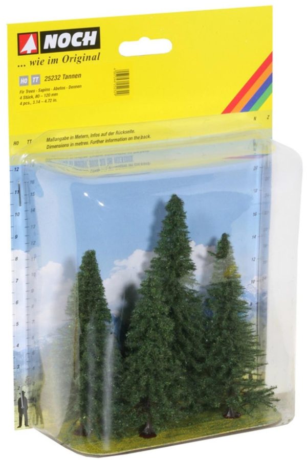 Köknar Ağaçları 4 Adet 8-12 cm. Diorama Malzemesi, Noch 25232 - Görsel 2