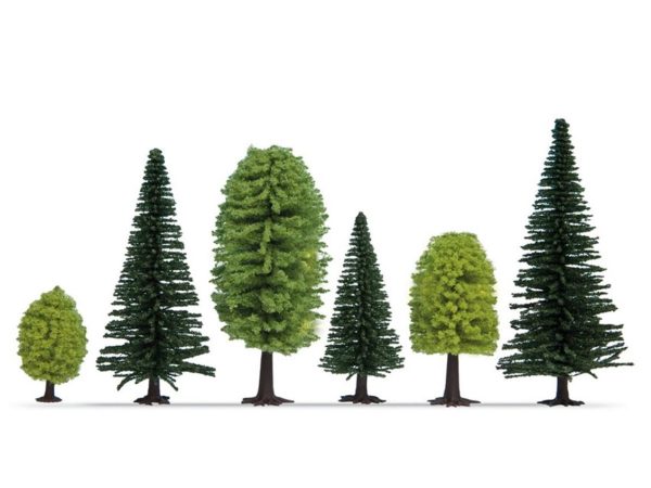 Karışık Orman Ağaçları 10 Adet 5-14 cm. Diorama Malzemesi, Noch 26911 - Görsel 2