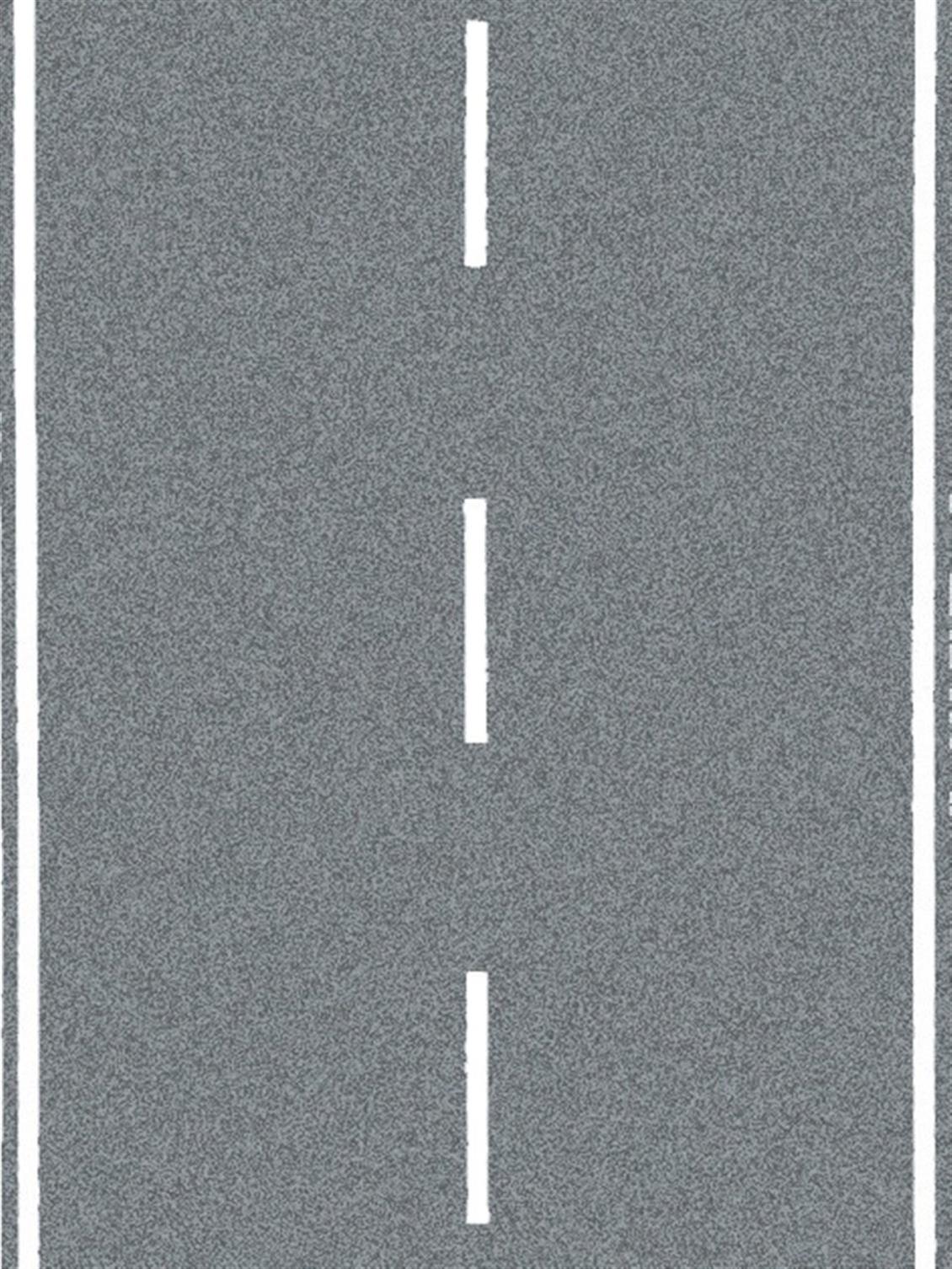 Şehirdışı Yol Zemini Gri 100x8 cm. 2 Rulo Diorama Malzemesi, Noch 60703 - Görsel 2