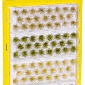 Grass Tufts XL green mix 92 pieces 12, Noch 7004