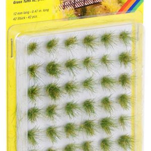 Grass Tufts Mini Set XL green 42 pieces, Noch 7022