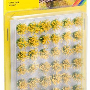 Grass Tufts XL Blooming Yellow 42 Adet Diorama Malzemesi, Noch 7026