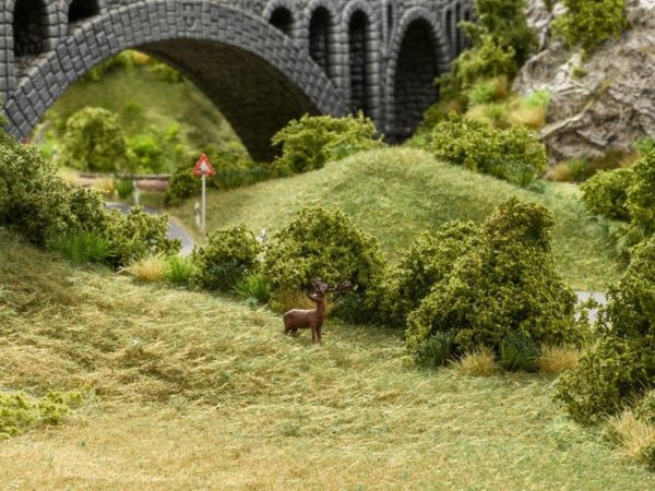 Yabani Otlar Kahverengi 12 mm. 40 Gram Diorama Malzemesi, Noch 7087